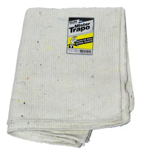 Trapo De Piso Mr Trapo Blanco (48 X 62 Cm)